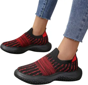 ZBYY Womens Walking Shoes Slip on Casual Gym Sports Sneakers Fashion Breathable Mesh Running Tennis Athletic Sneakers