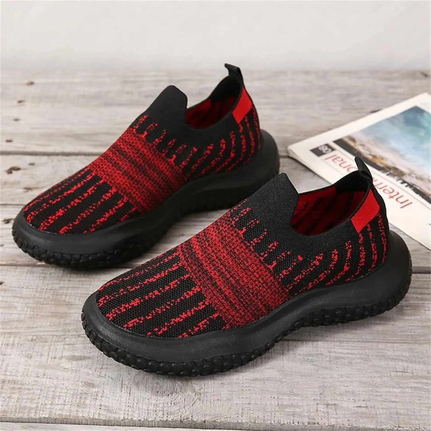 ZBYY Womens Walking Shoes Slip on Casual Gym Sports Sneakers Fashion Breathable Mesh Running Tennis Athletic Sneakers