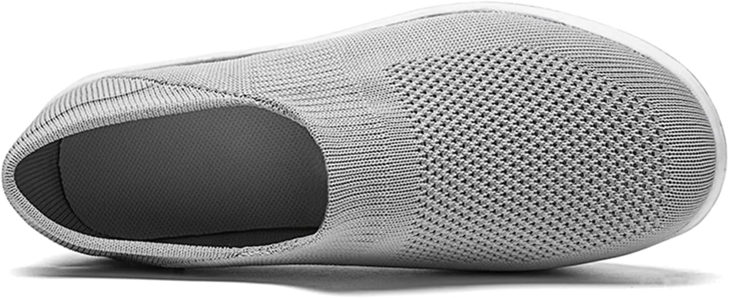 ZBYY Women's Wedge Running Shoes Comfort Slip On Athletic Tennis Walking Breathable Sneakers Fashion Wedges Shoes